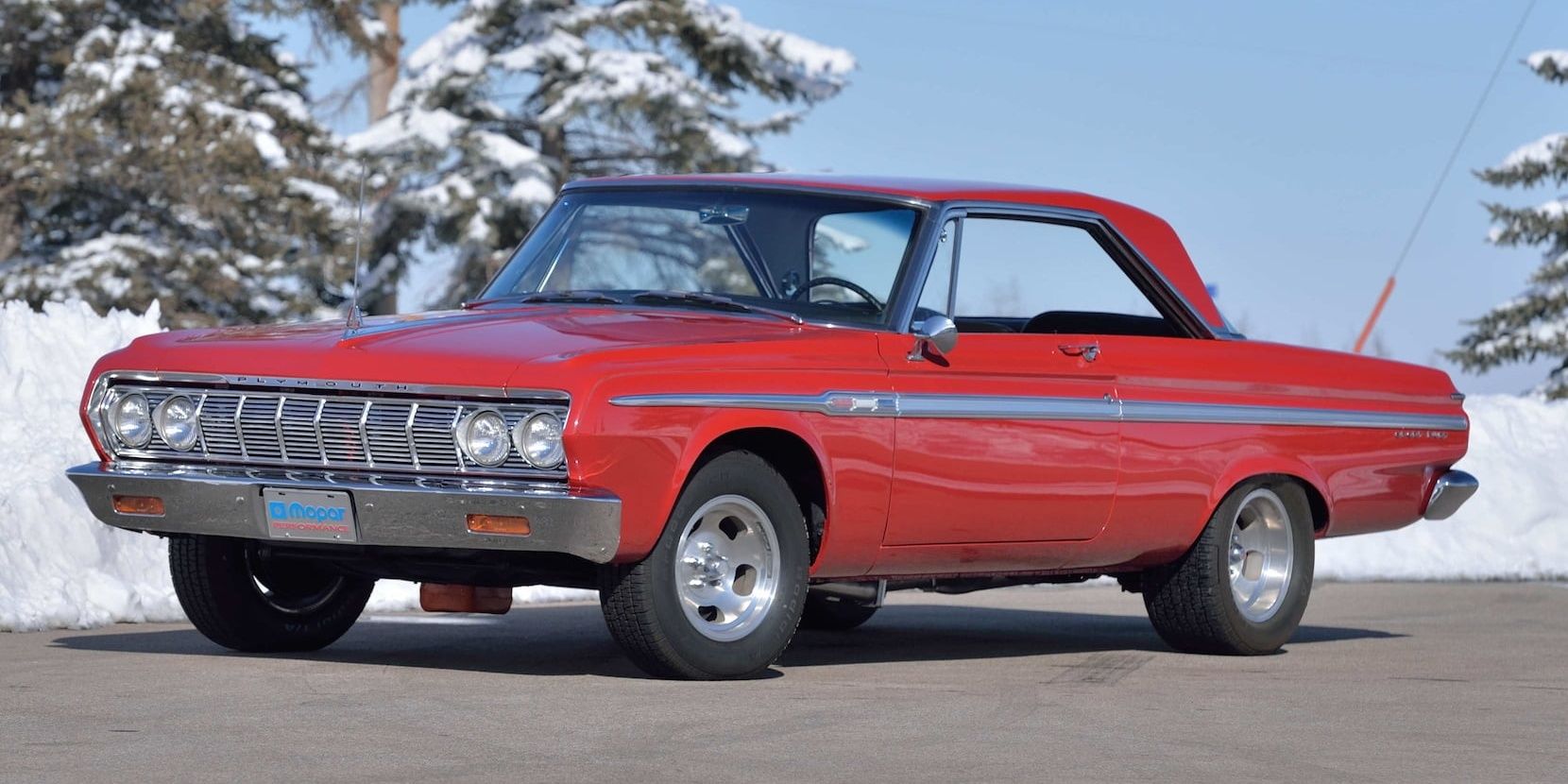 1964 Plymouth Fury Max Wedge Cropped
