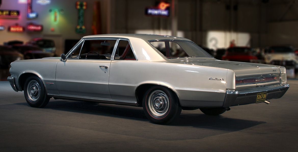 Silver 1964 Pontiac Tempest GTO
