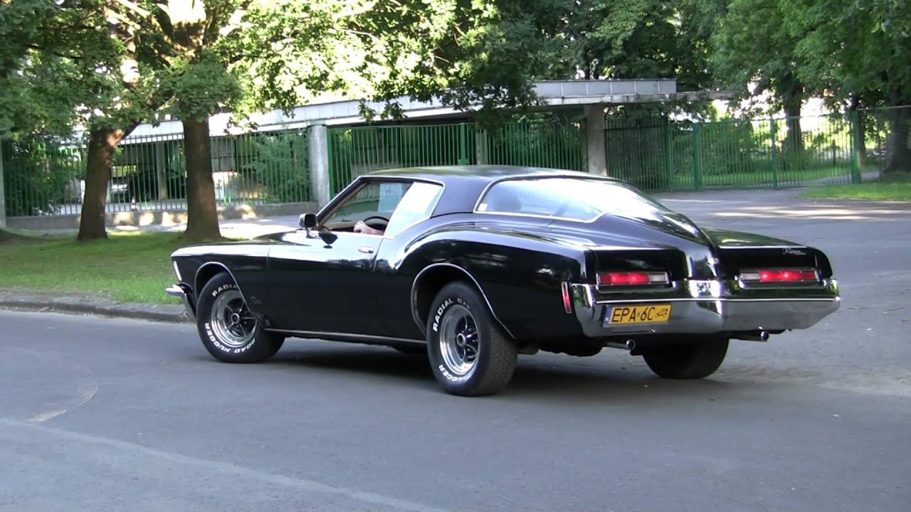 Black 1972 Buick Riviera