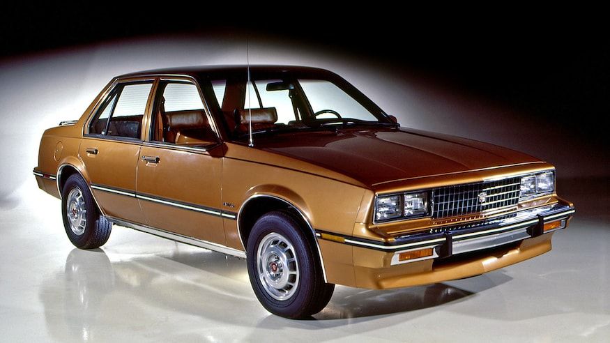 1982 Cadillac Cimarron--Engine Trend
