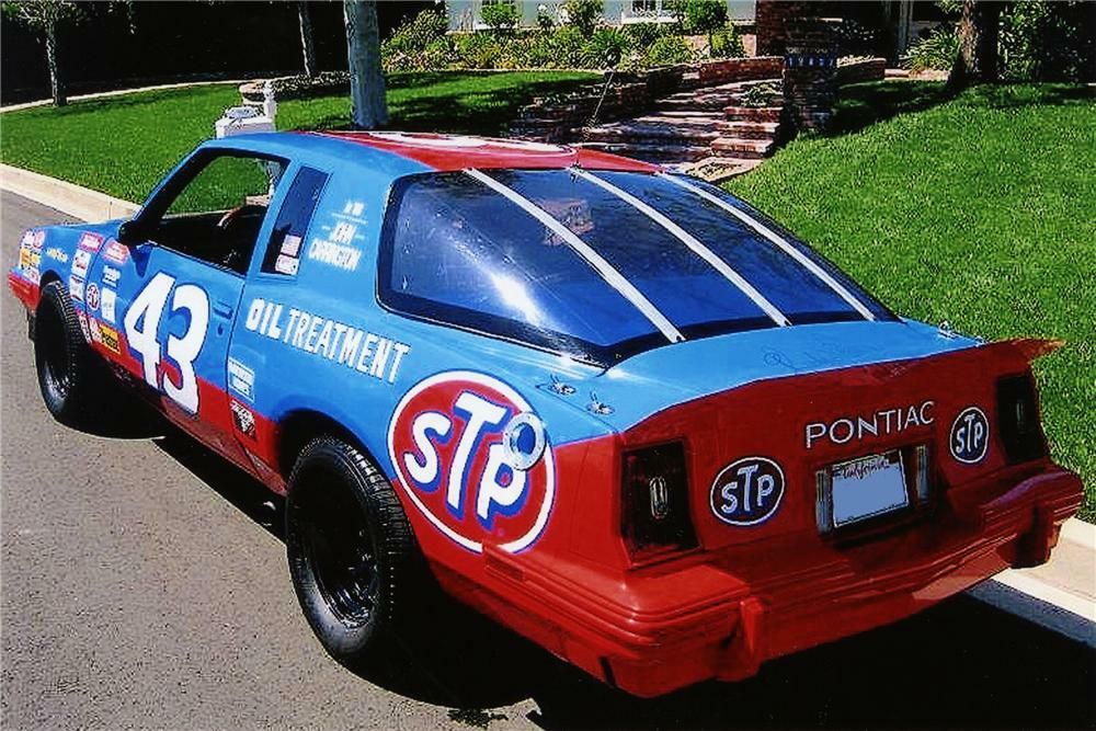 Blue and Red 1982 Pontiac Grand Prix NASCAR