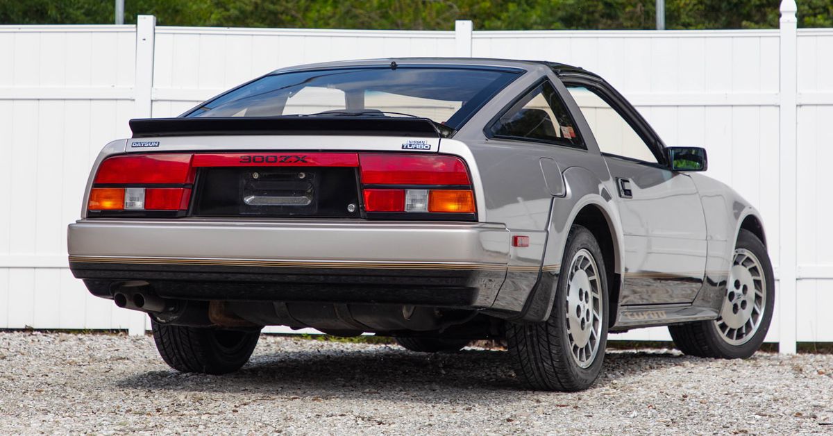 1984 Nissan 300ZX Sports Car In Pewter Color  