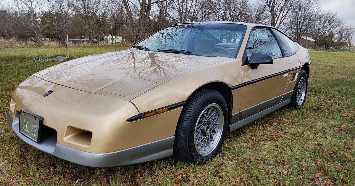 1986 Pontiac Fiero GT Classic Car