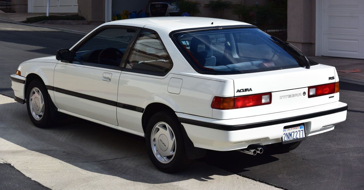 1989 Acura Integra RS 5-Speed Sports Car