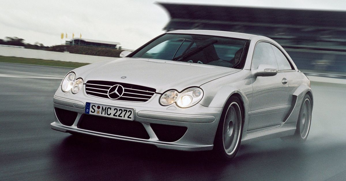 2004 V8-Powered Mercedes-Benz CLK DTM AMG 2-Door Coupe