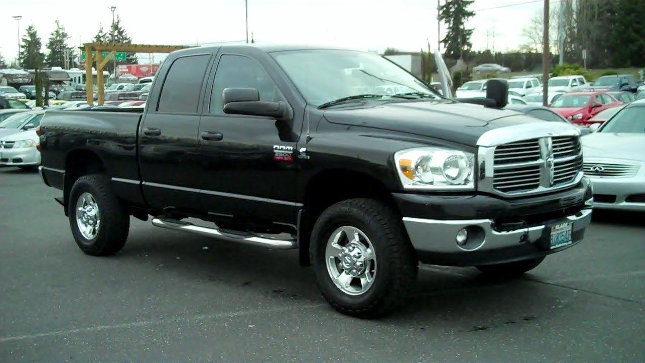 Black 2008 Dodge RAM 1500