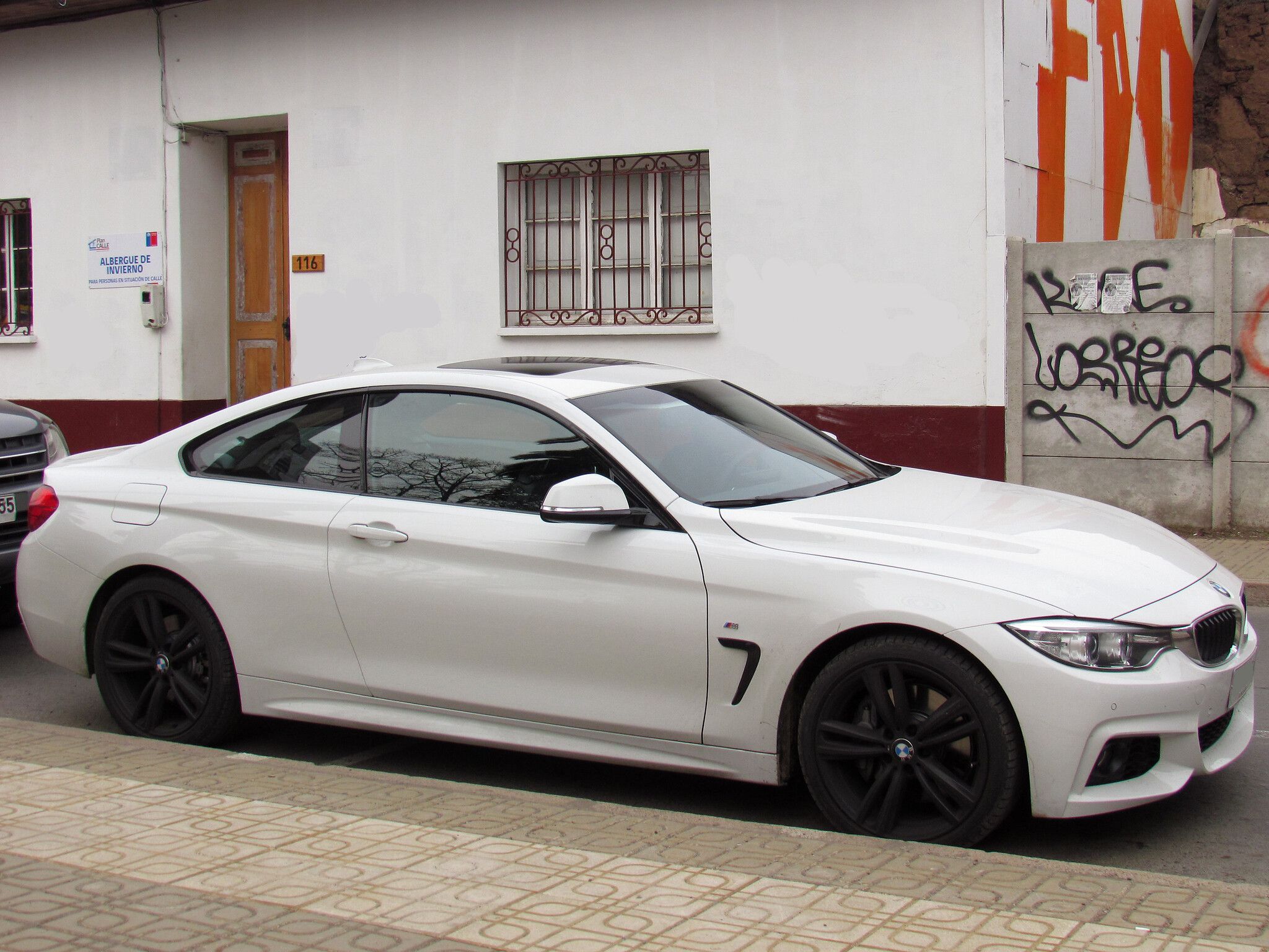 2014 BMW 4 Series Coupe in white