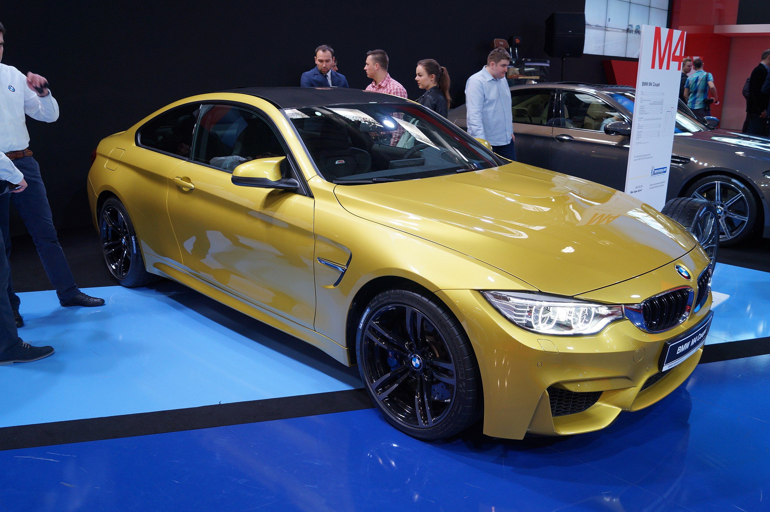 2015 BMW M4 Coupe in Austin Yellow
