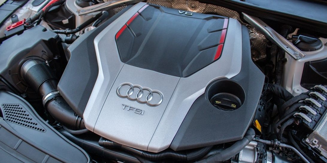 2020 Audi S4 Engine Cropped
