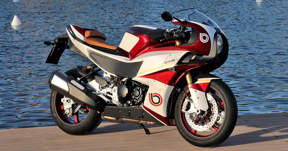 2021 Bimota KB4 Sports Bike Powered By A 4-Cylinder Kawasaki Engine