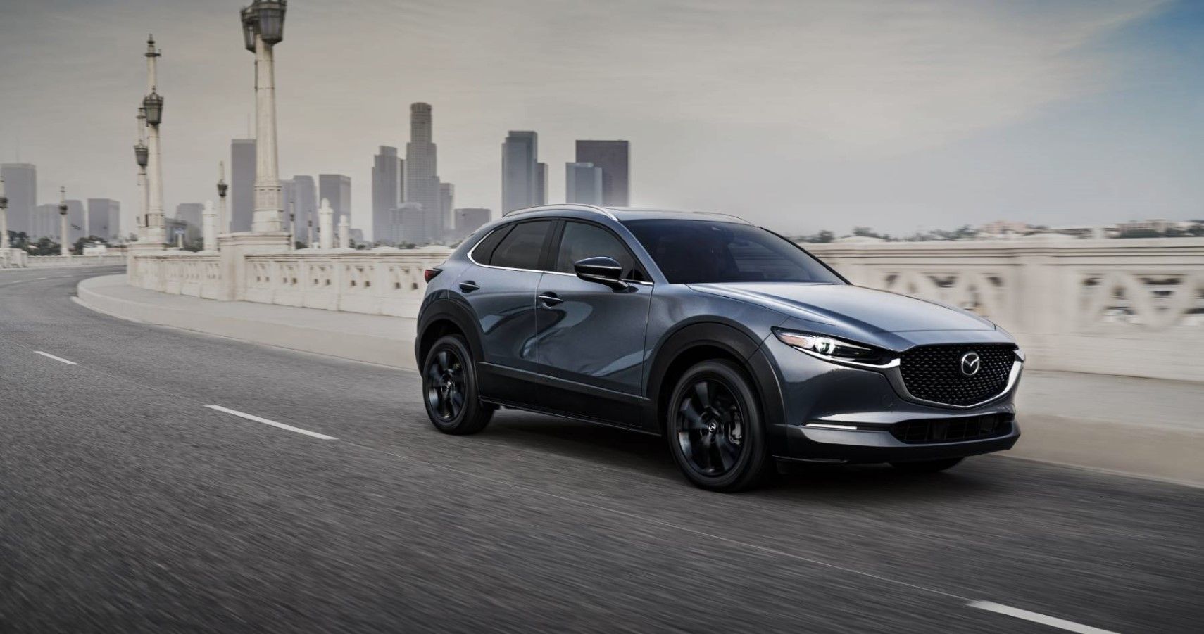 2022 Mazda CX-30 front third quarter rolling view