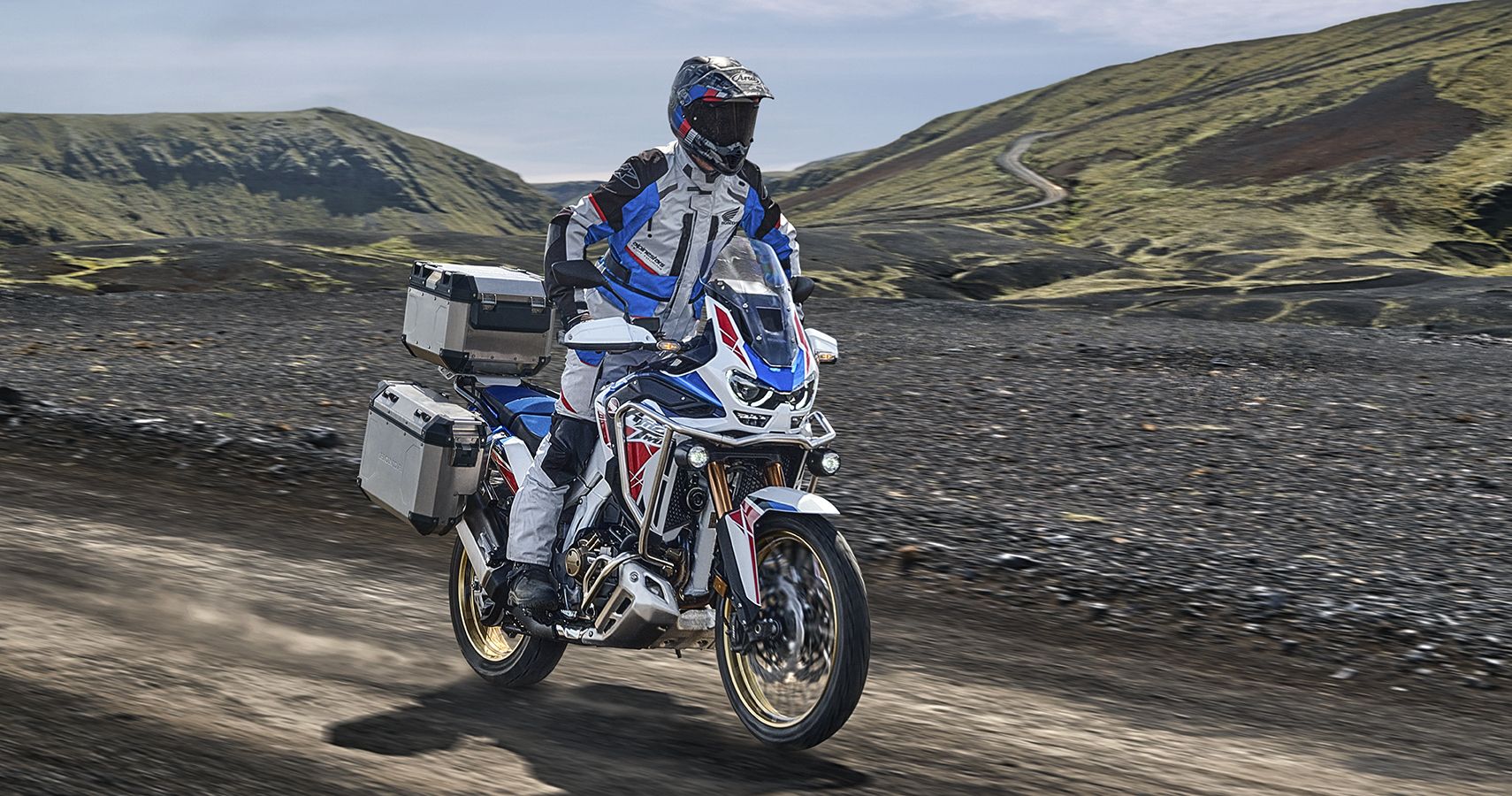 2022 Honda CRF1100L Africa Twin Adventure Sports action