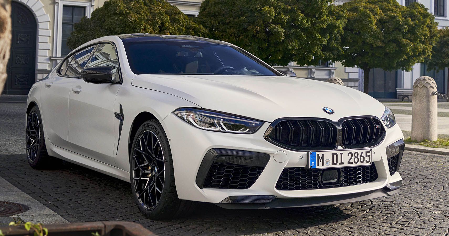 2023 BMW M8 Competition Gran Coupe quarter front