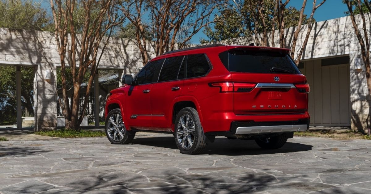 2023 Toyota Sequoia In Red (Thumbnail)