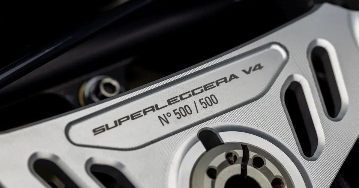 The 500th Ducati Superleggera V4