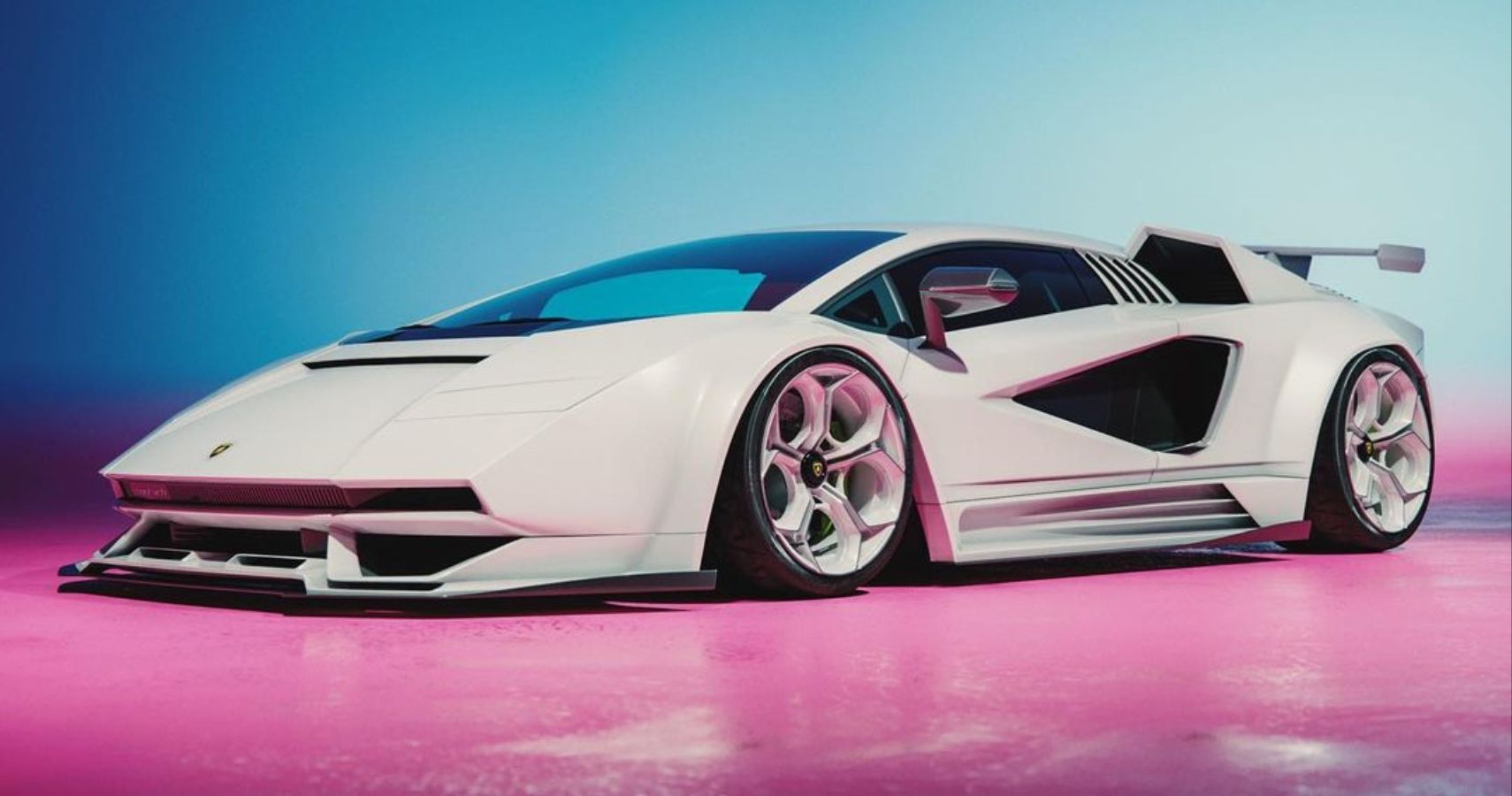 Lamborghini Countach Redesign Render Featured Image