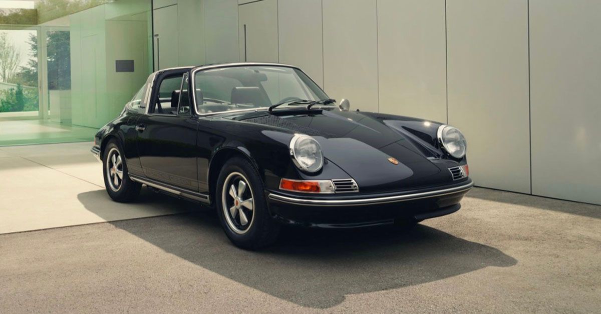 1972 Porsche 911 2.4 Targa Restored By Classic With Porsche Design