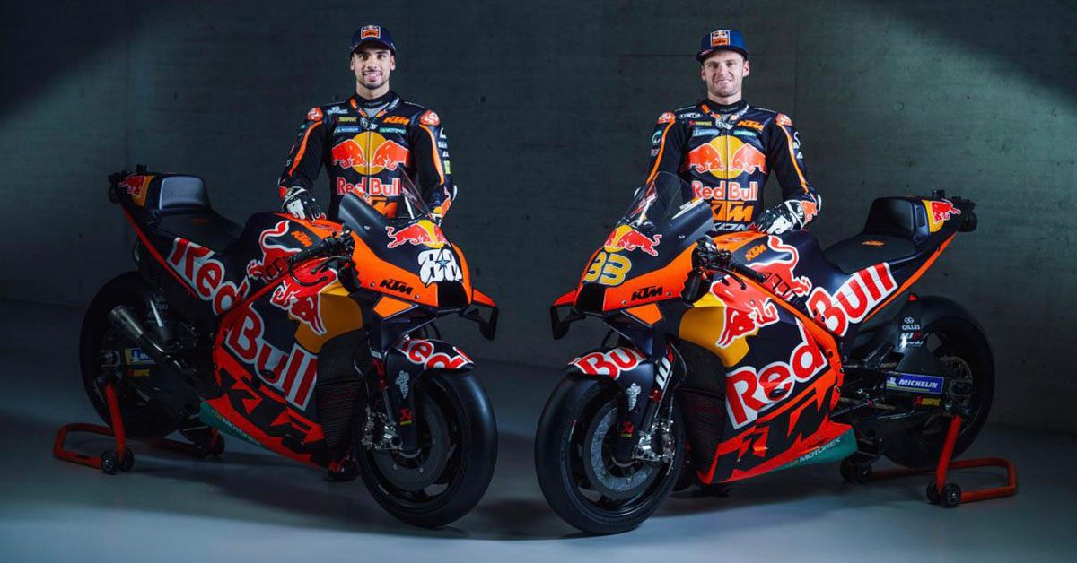 2022 Red Bull KTM Factory MotoGP Team Bikes And Riders