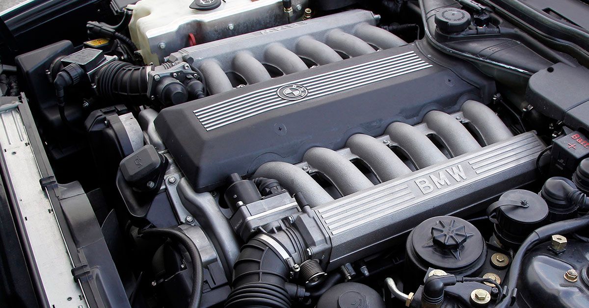 1989 BMW 5.0-liter V12 M70 Engine