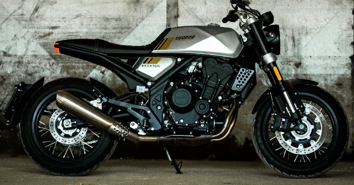 A Brixton Crossfire 500 XC Prototype Motorcycle