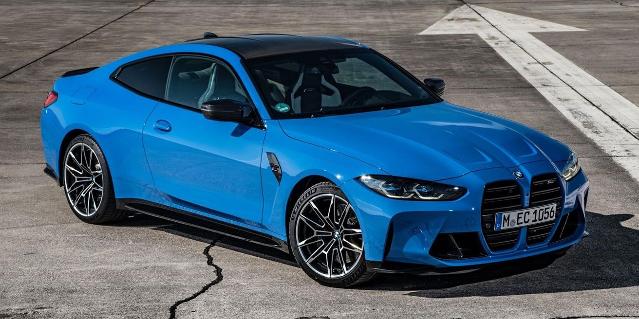BMW M4 blue