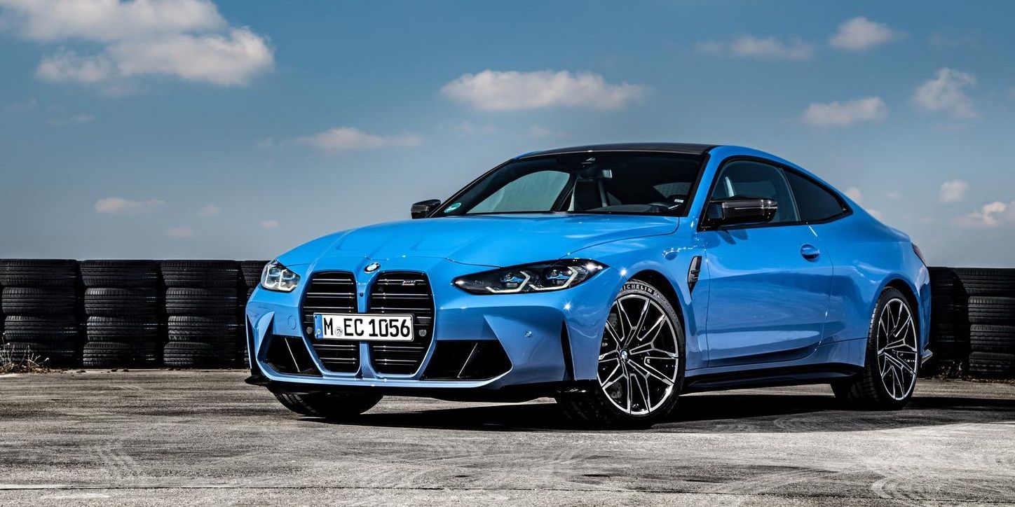 BMW M4 blue