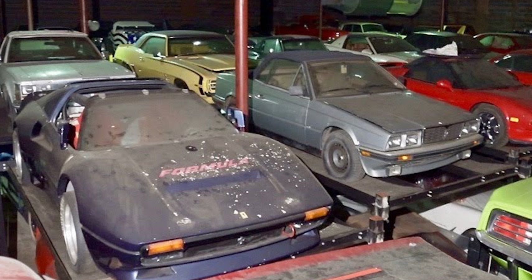 Check Out This Massive Barn Find Collection Someone Started In The '70s