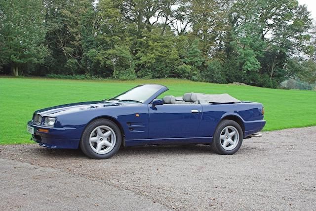 Blue 1993 Aston Martin Virage