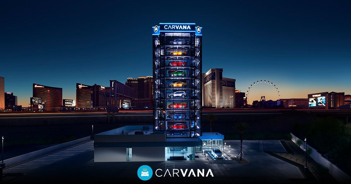 Carvana Car Vending Machine.