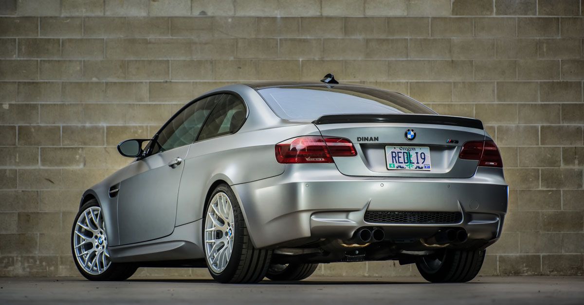 Dinan-Modified V8-Powered Frozen Gray 2011 BMW M3 Competition Package 2-Door Coupe