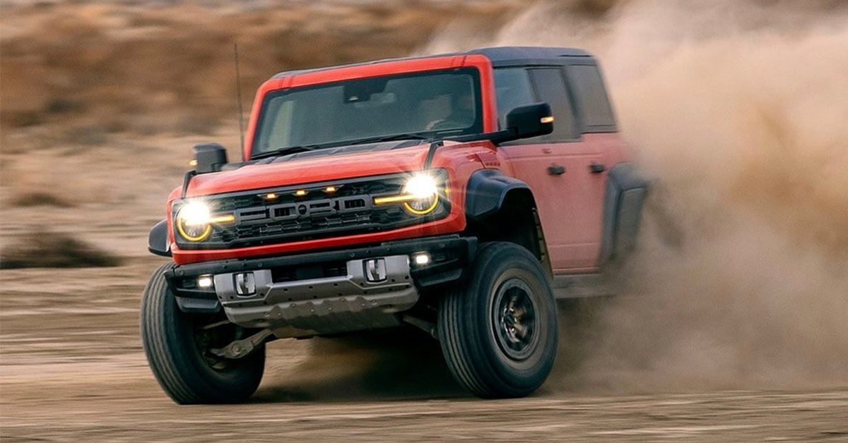 2023 Ford Bronco Raptor In Action