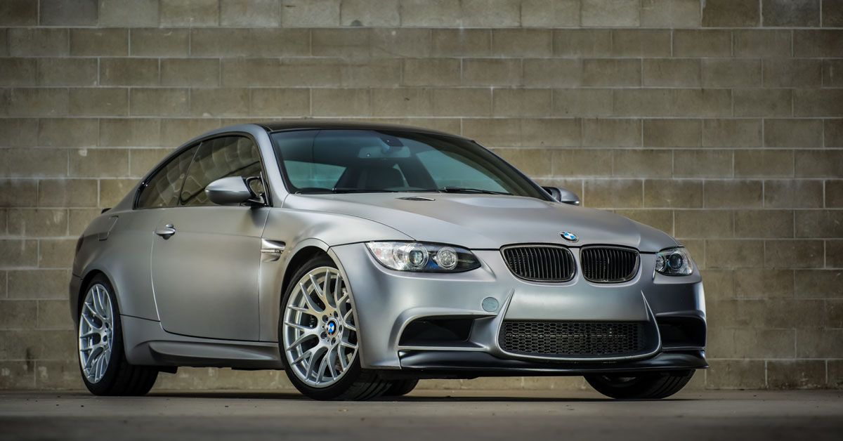 V8-Powered Frozen Gray 2011 BMW M3 Competition Package 