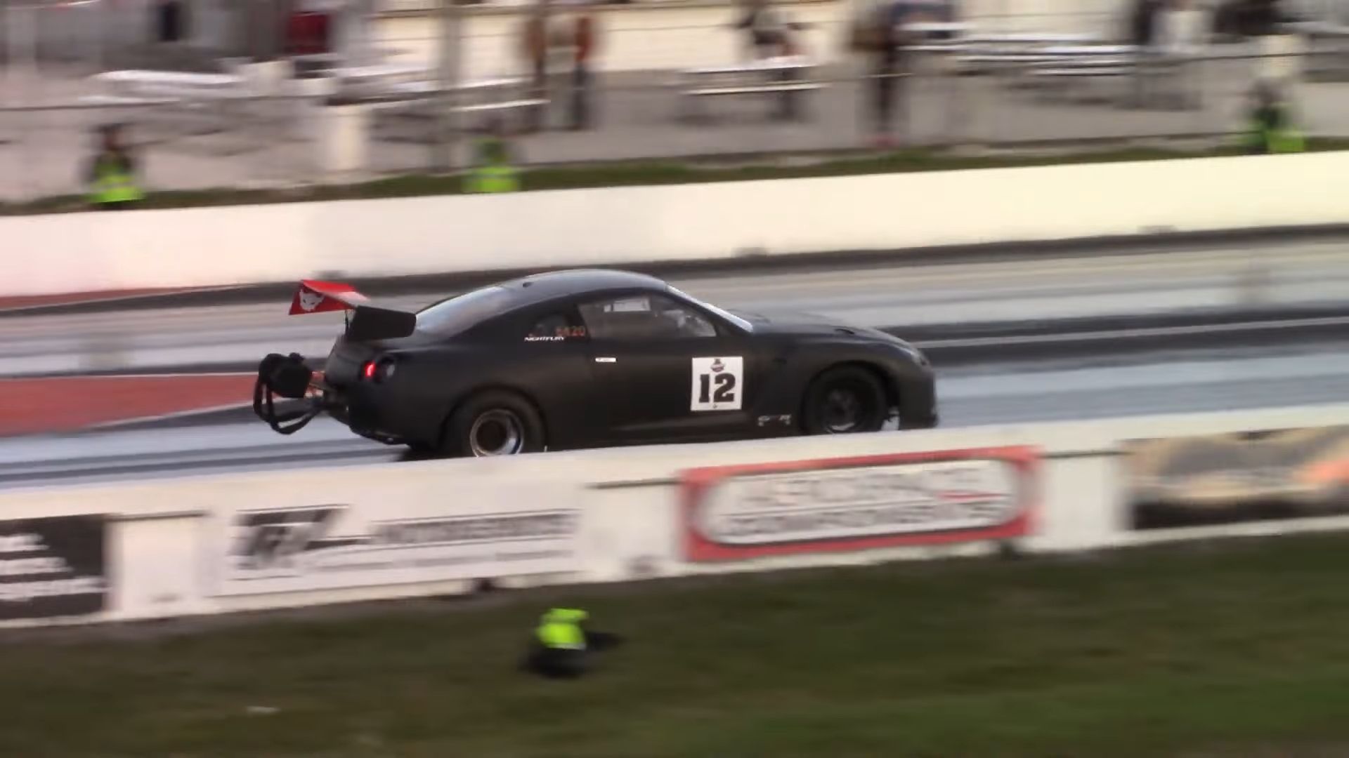 Watch This Nissan GTR Pull The Fastest Pass Ever At The GTR World Cup