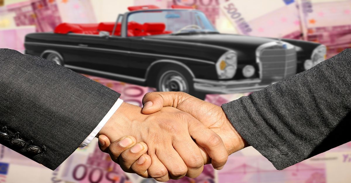 Handshake Over Car Deal