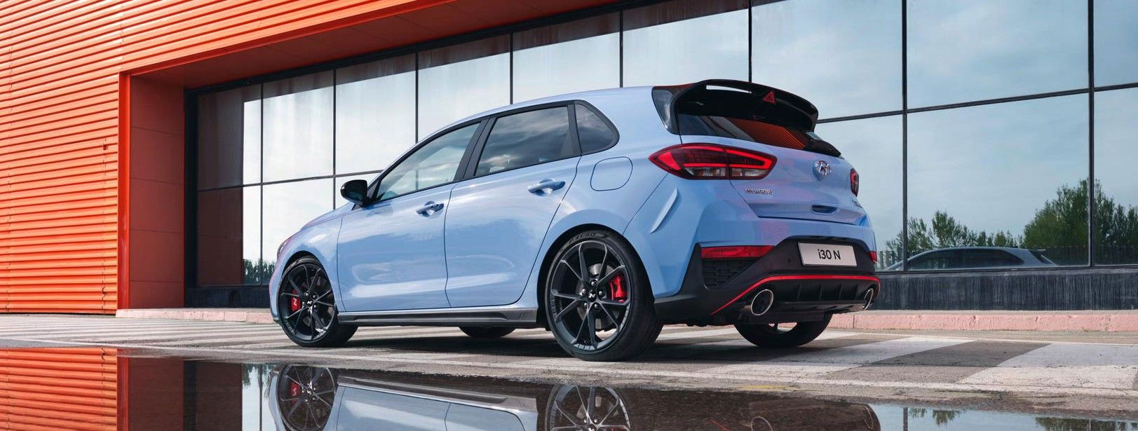 The Hyundai i30N. 