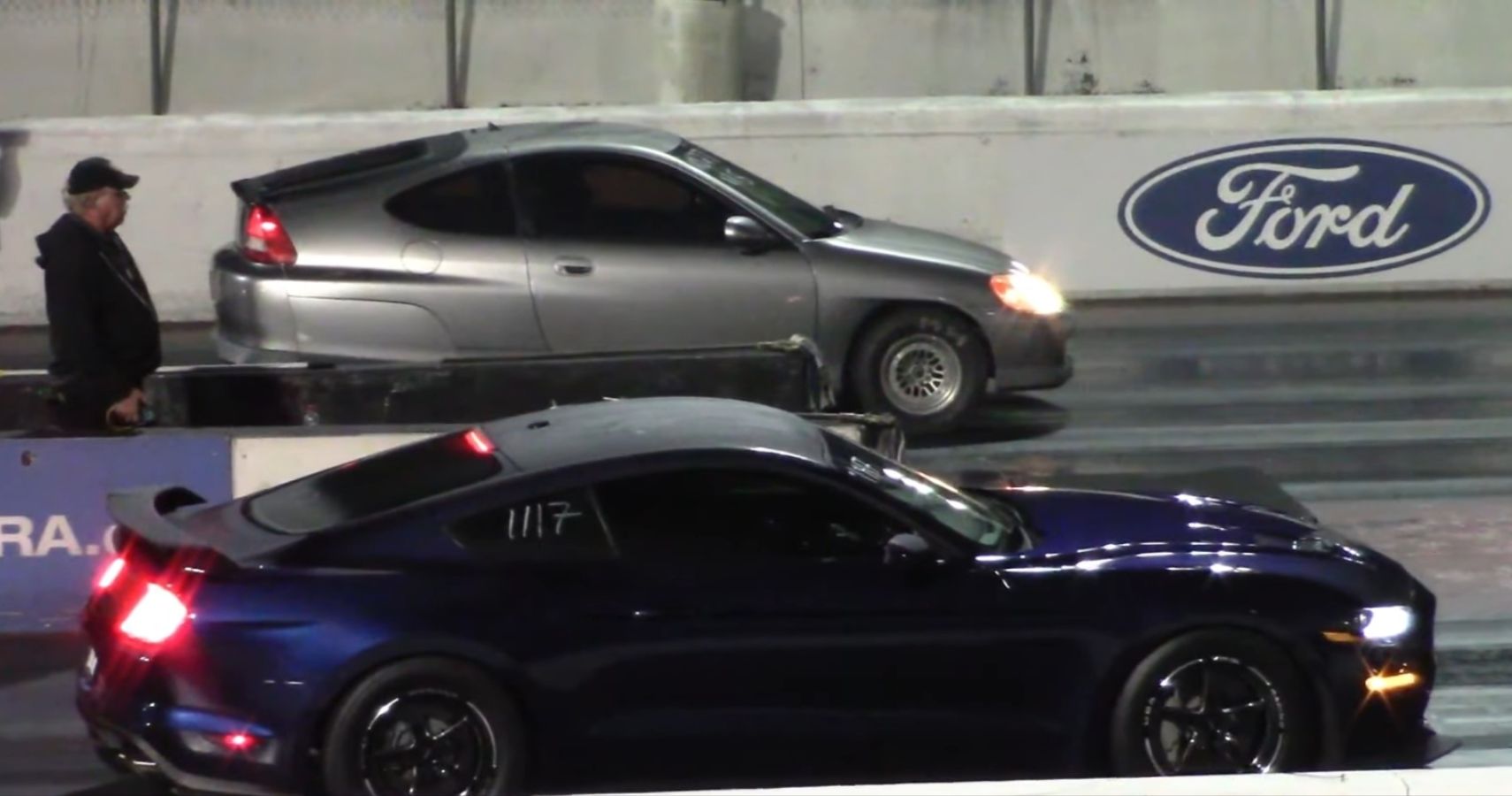 Honda Insight Sleeper Becomes A Whippled Mustang’s Worst Nightmare In Drag Race