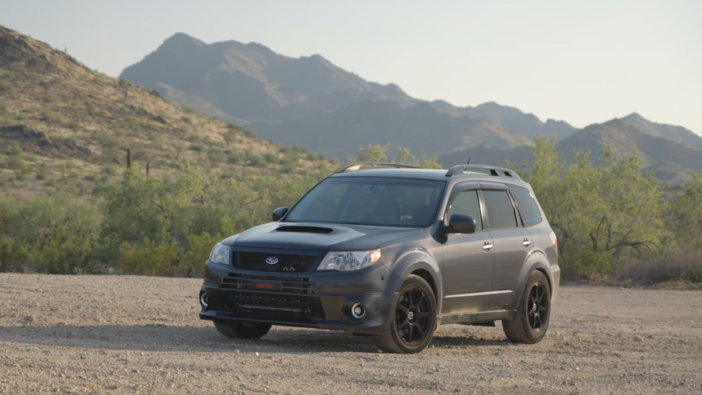 LS Forester Subaru 2013 V8 swapped