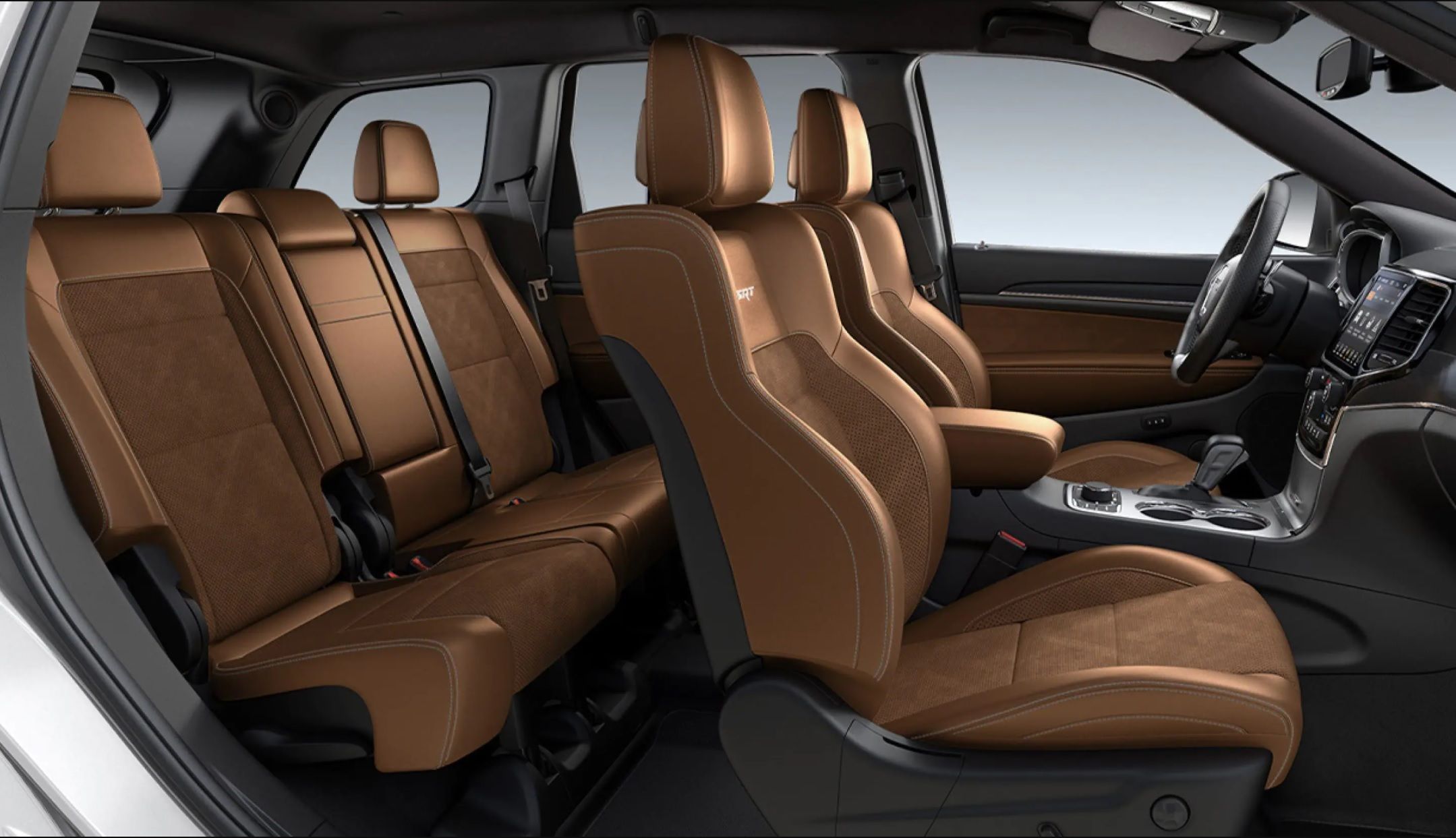 The 2021 Jeep Grand Cherokee SRT Seats. 