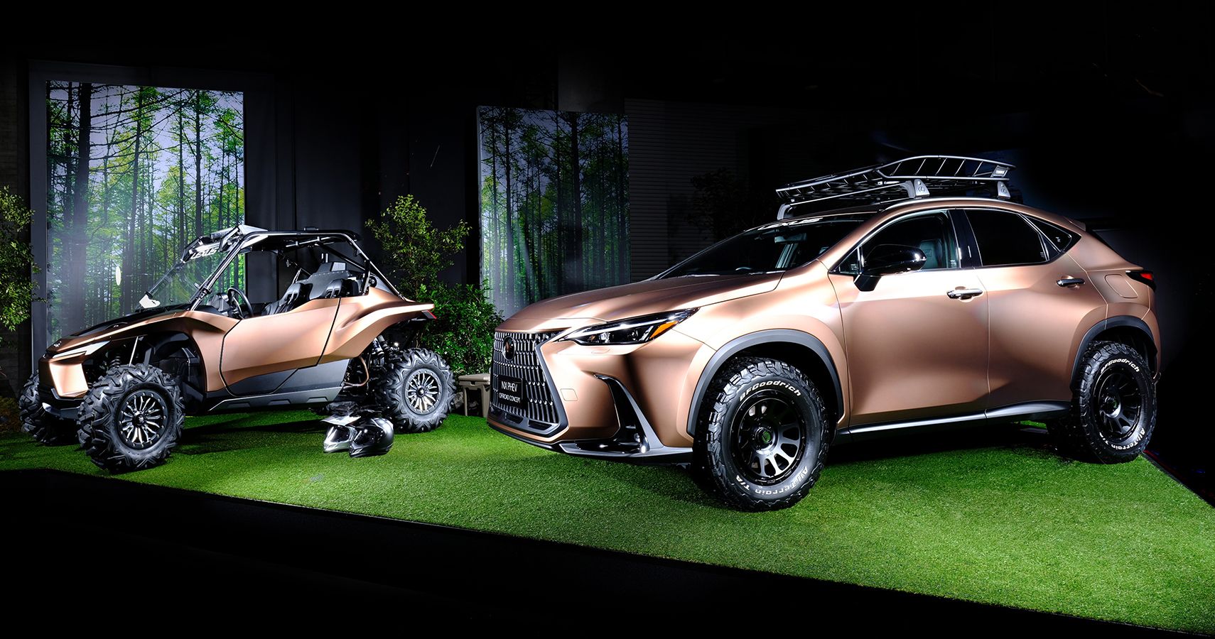 Lexus NX PHEV OFFROAD Concept and ROV Concept