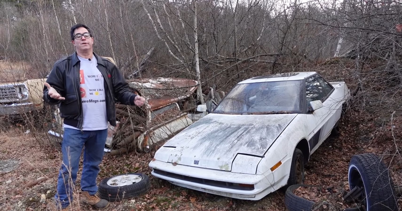 Abandoned Subaru XT Coupe Still Has Fighter Jet-Inspired Interior Intact