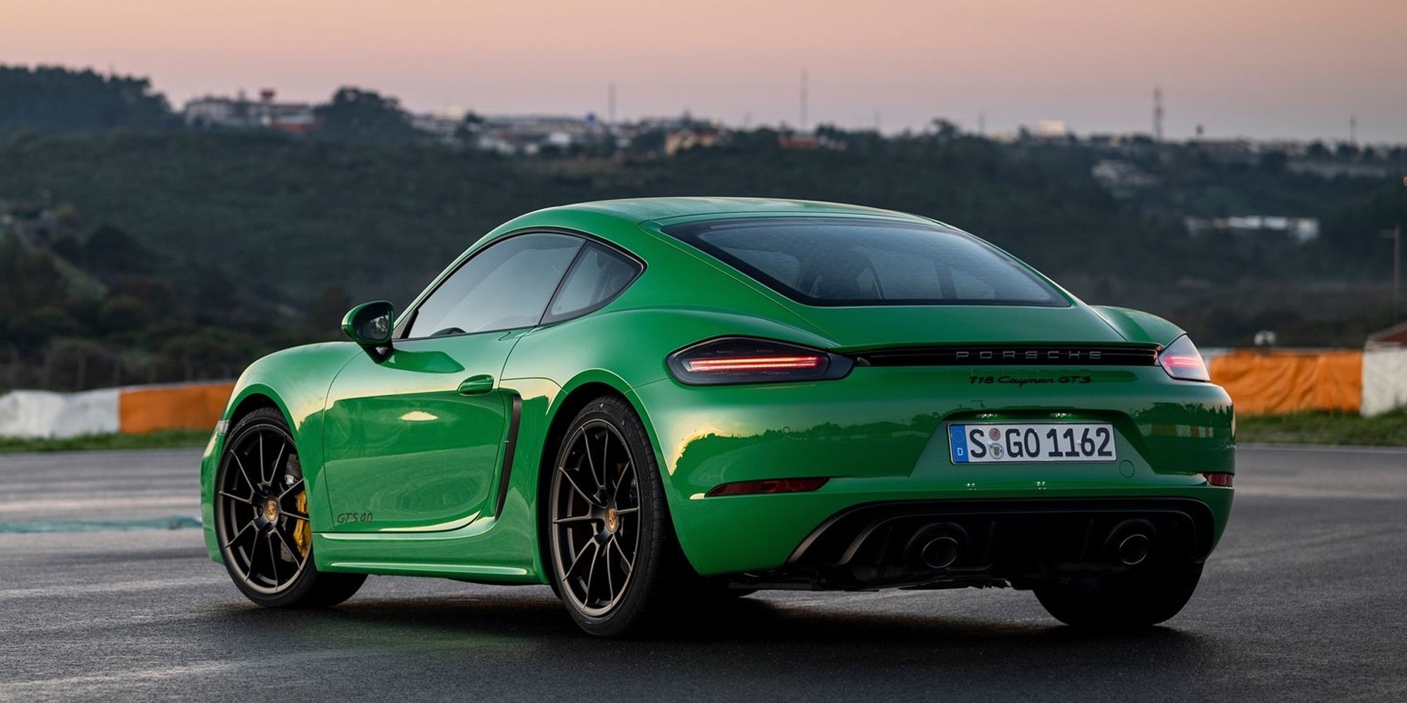 The rear of the 718 Cayman GTS 4.0