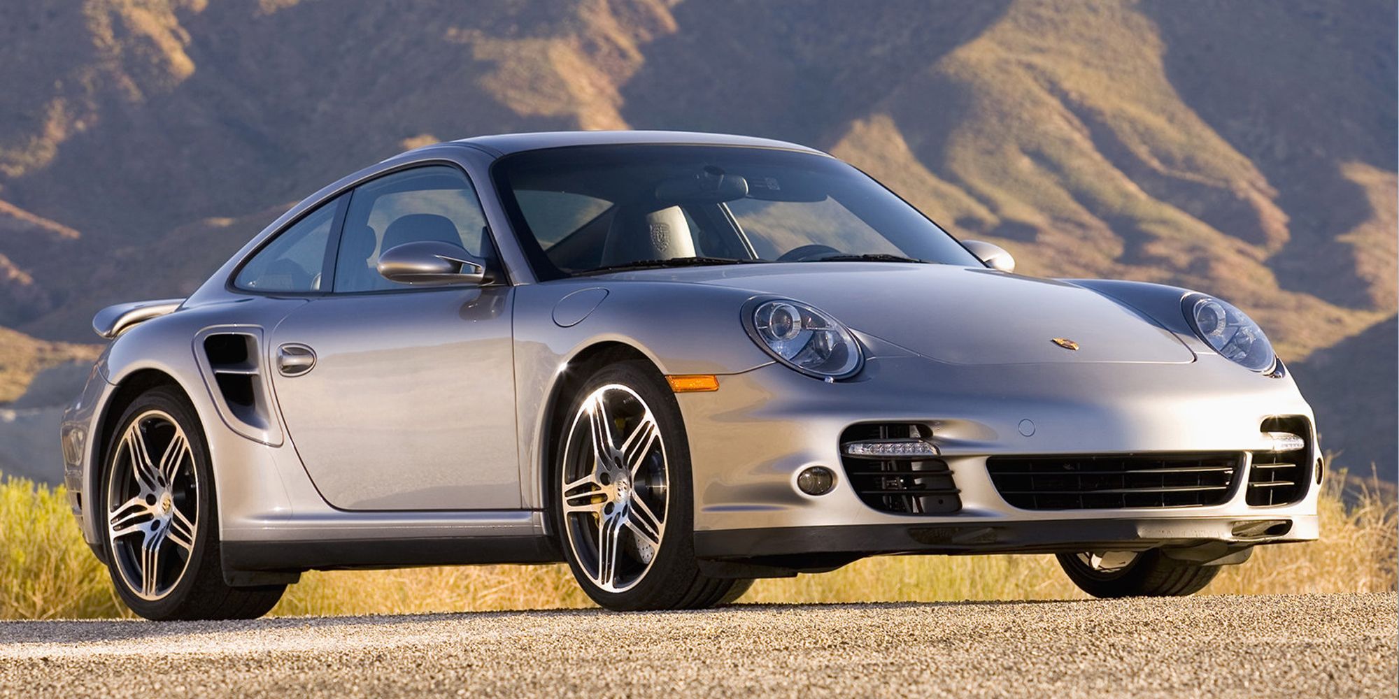 The front of the 997 911 Turbo 