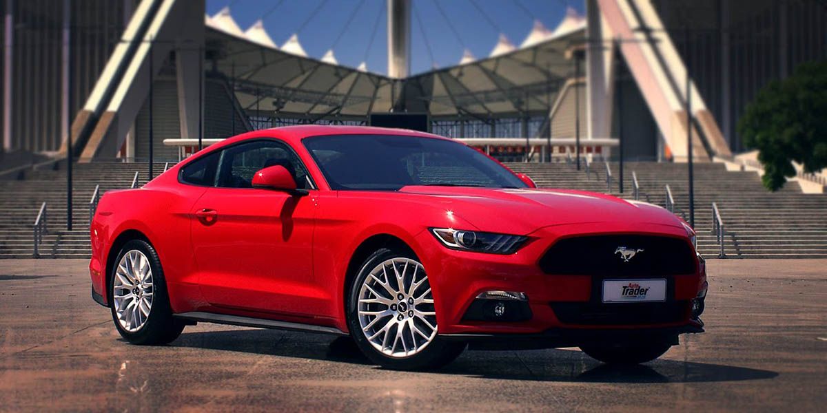 Red 2016 Ford Mustang GT - Front Quater
