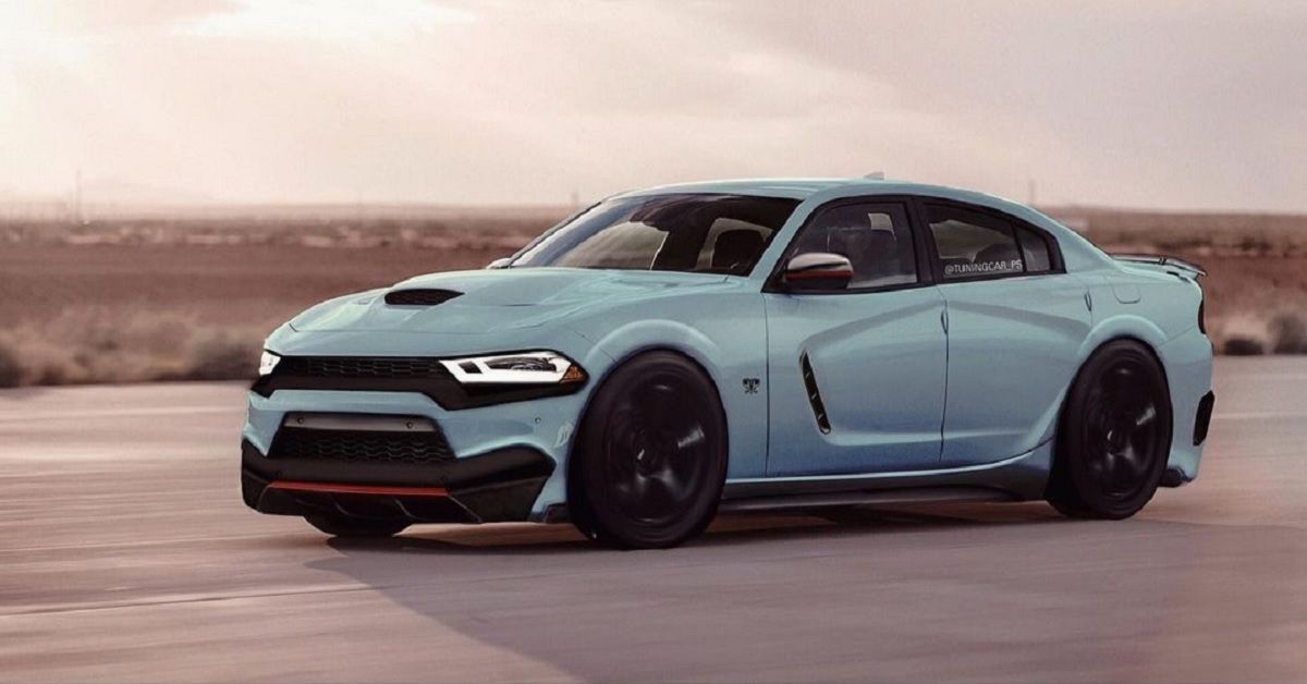 HellephantPowered 2023 Dodge Charger Is Only The Speculative Rendering