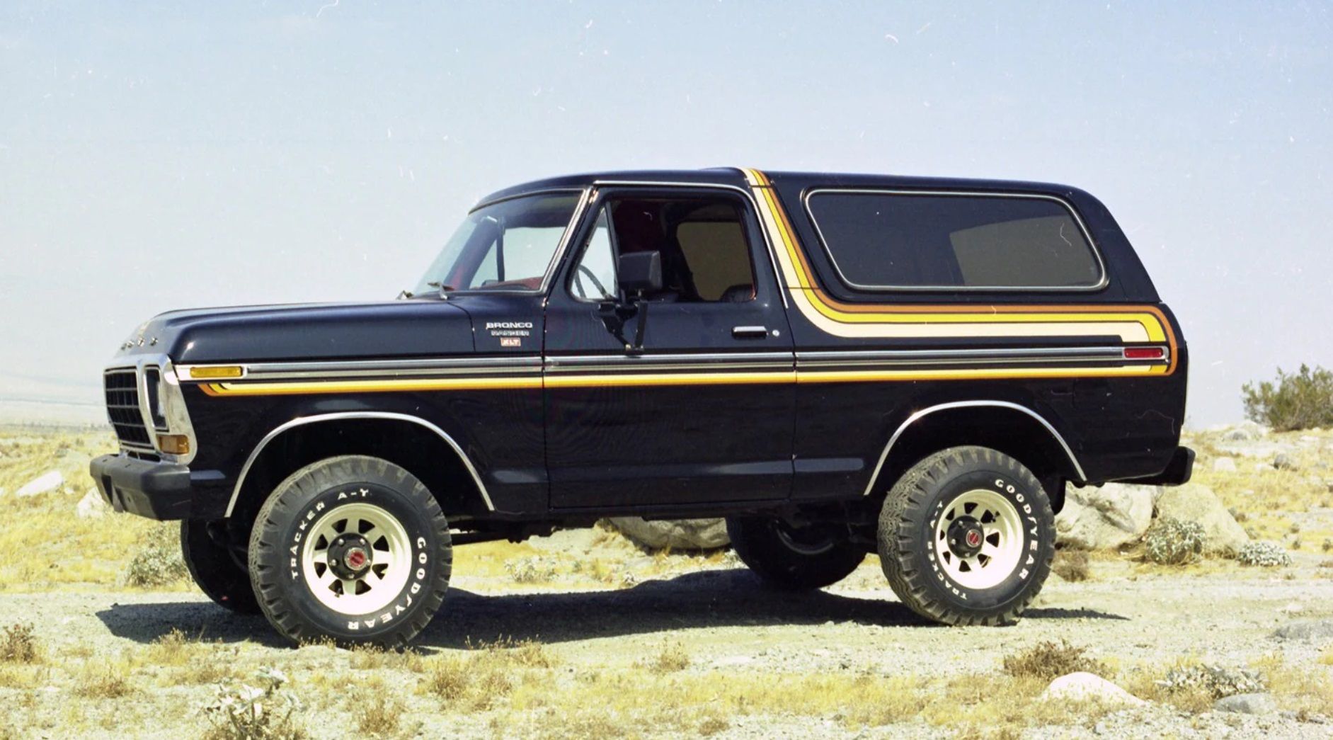 The 1978 Ford Bronco. 