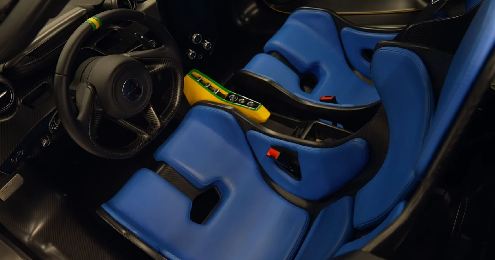 Spec'd McLaren Sennas Interior