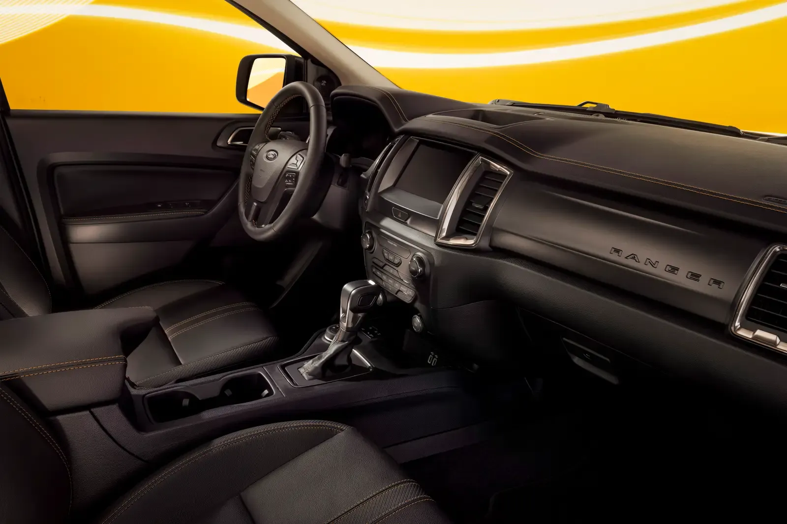 The 2022 Ford Ranger Splash Limited Edition's Interior