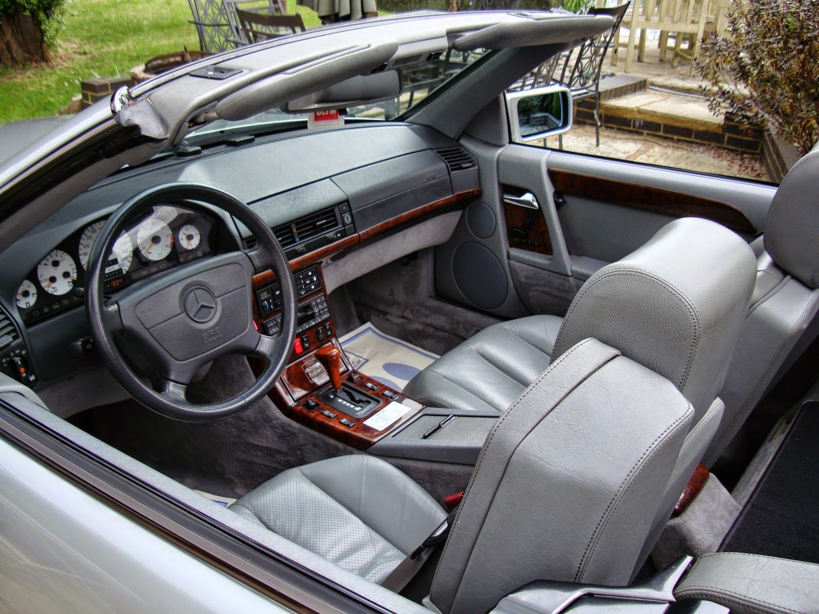 The Interior Of The Mercedes-AMG 500 SL 6.0