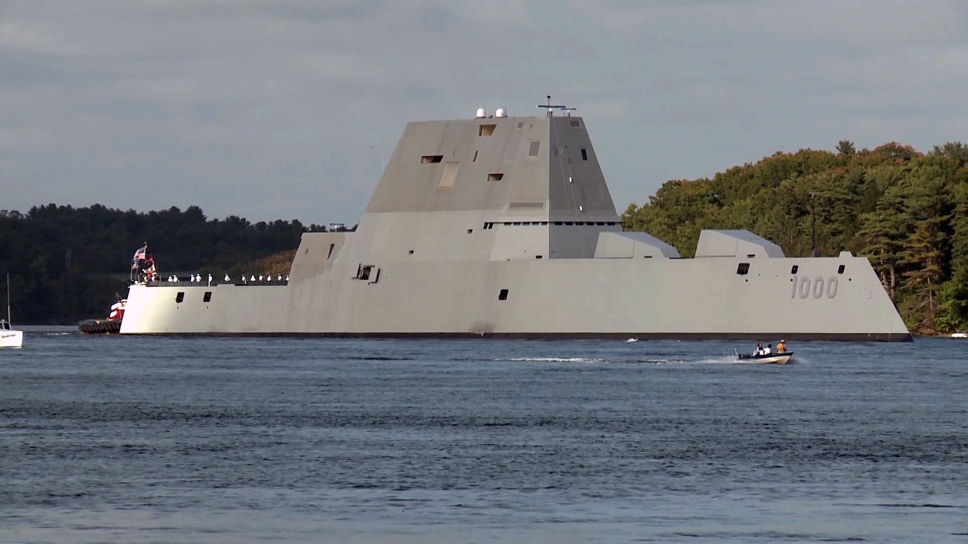 Why The Zumwalt Destroyer Never Fired Its Most Powerful Weapon