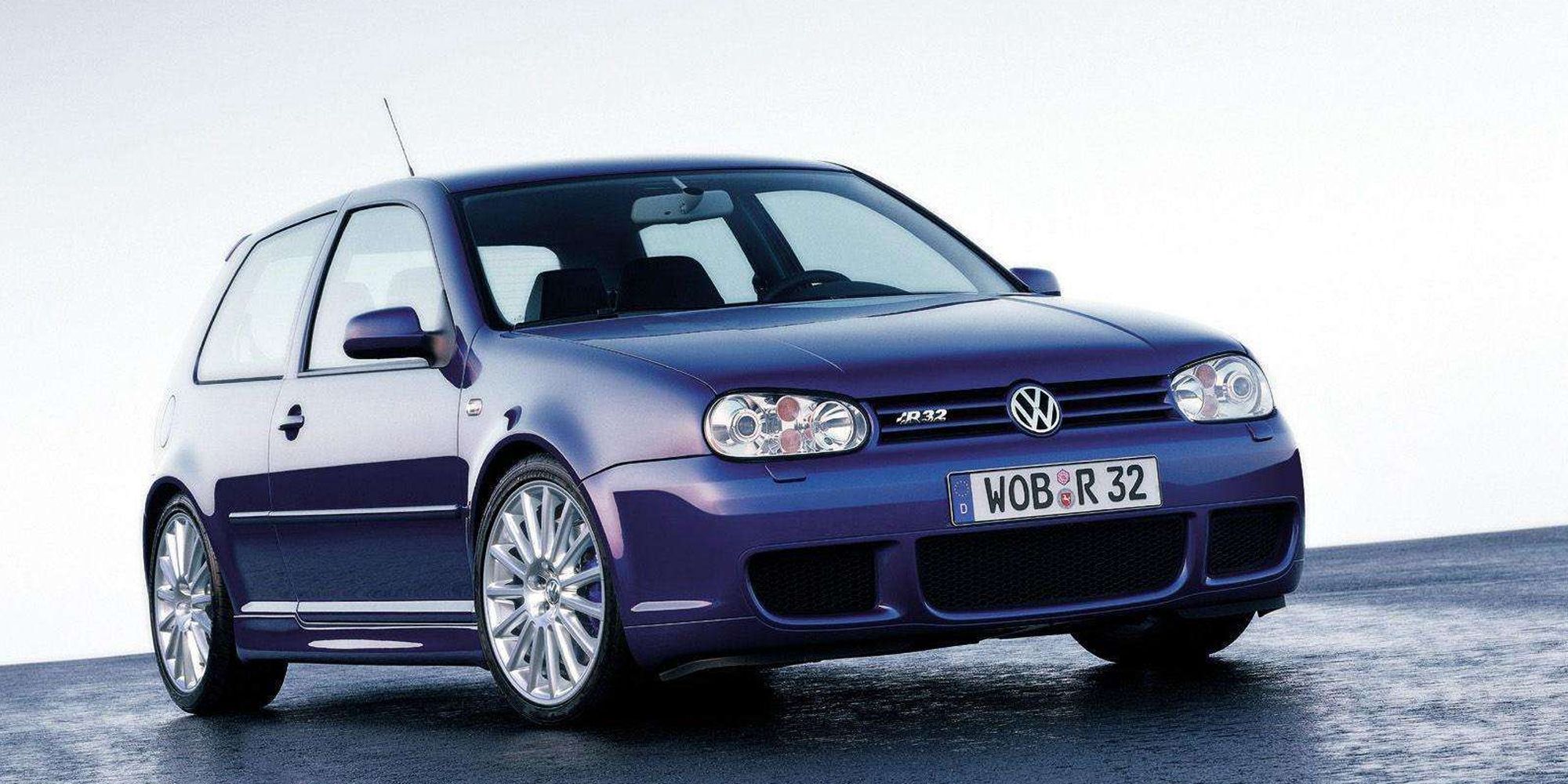 The front of the Mk4 Golf R32